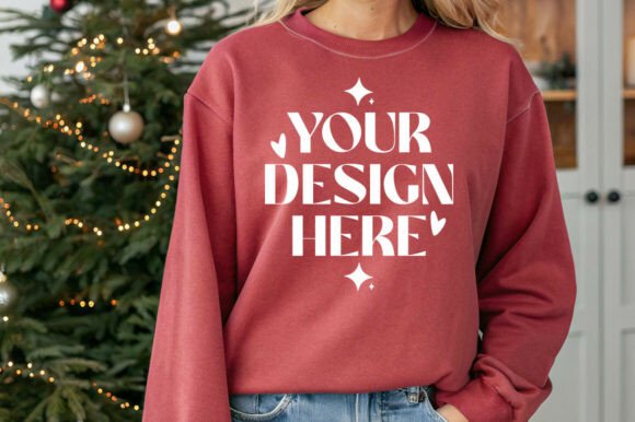 Comfort Colors 1566 Crimson Mockup Review