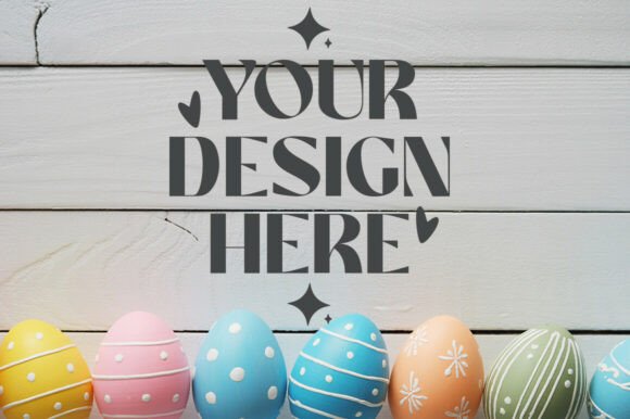 Easter Product Background Mockup 14 for Graphics and Product Mockups