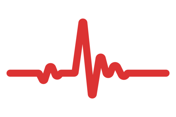 Ecg Line. Beat Display Sign. Paramedic S Graphics & Illustrations