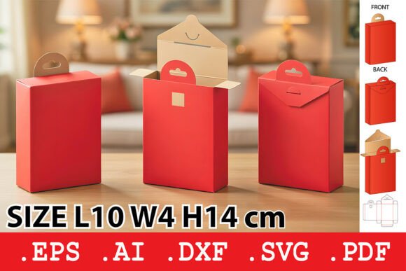 Hanging Tab Tuck End Retail Box: Graphics & Boxes Amp Review